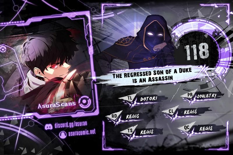 The Regressed Son of a Duke is an Assassin - Chapter 118 Page 1