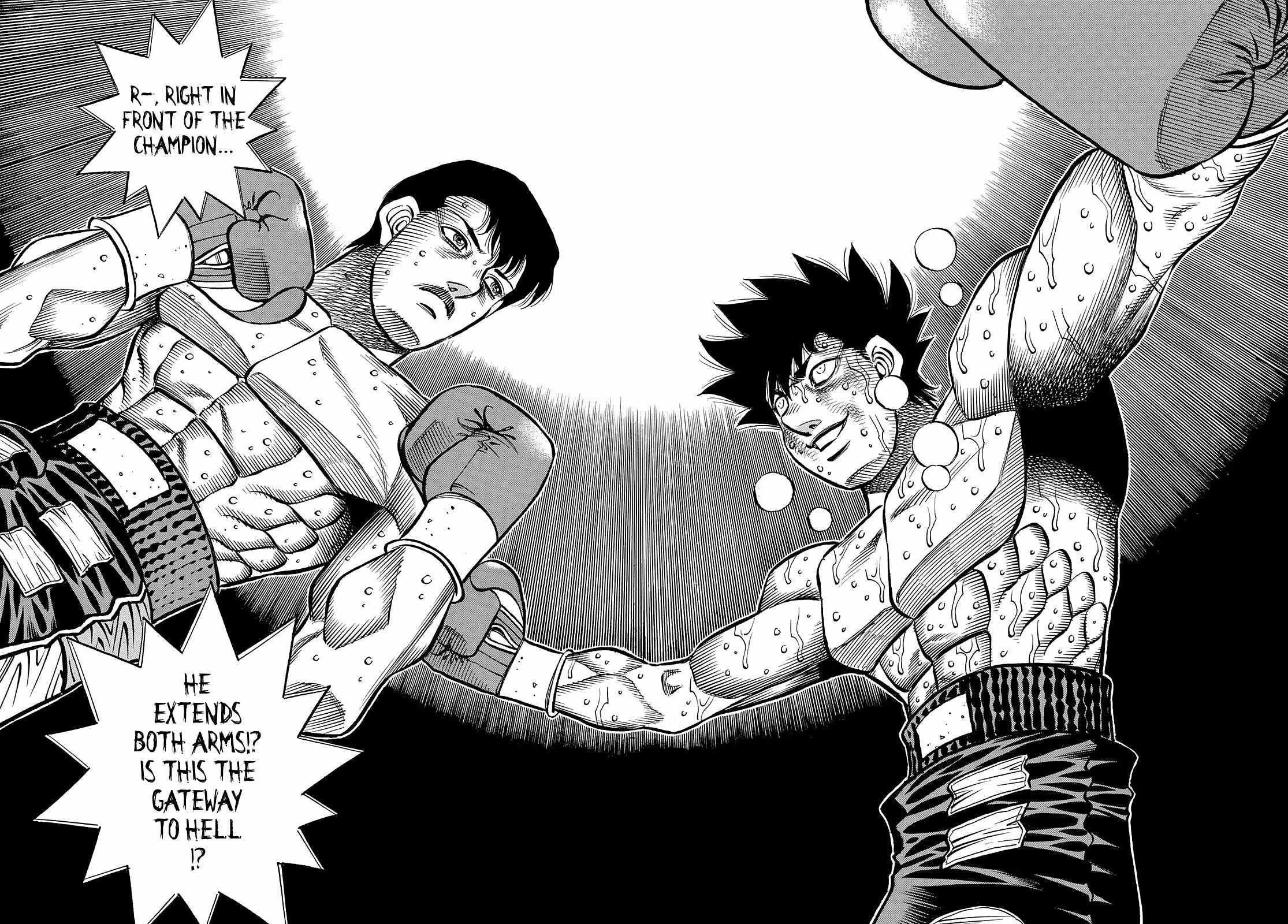 Hajime no Ippo - Chapter 1509 Page 13
