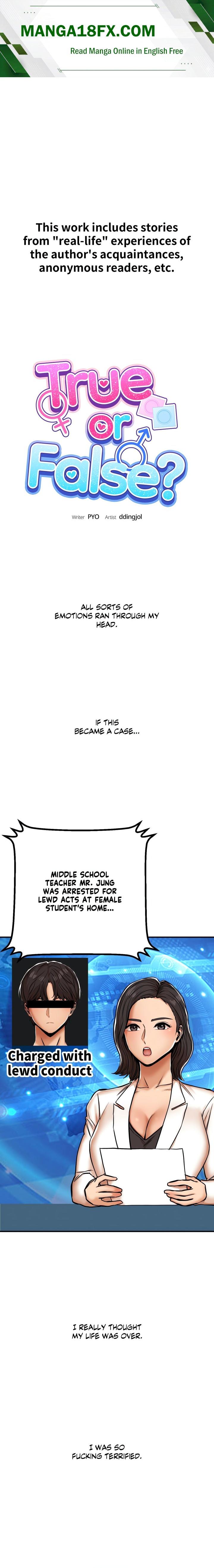 True or False? (Uncensored) - Chapter 30 Page 1