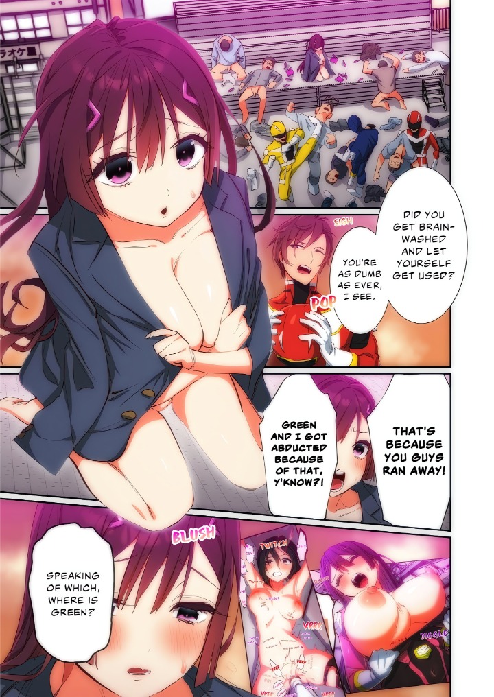 Pitiful Ranger Pink: I’m Such a Disgrace, but It Feels So Good! (Uncensored) - Chapter 10 Page 1