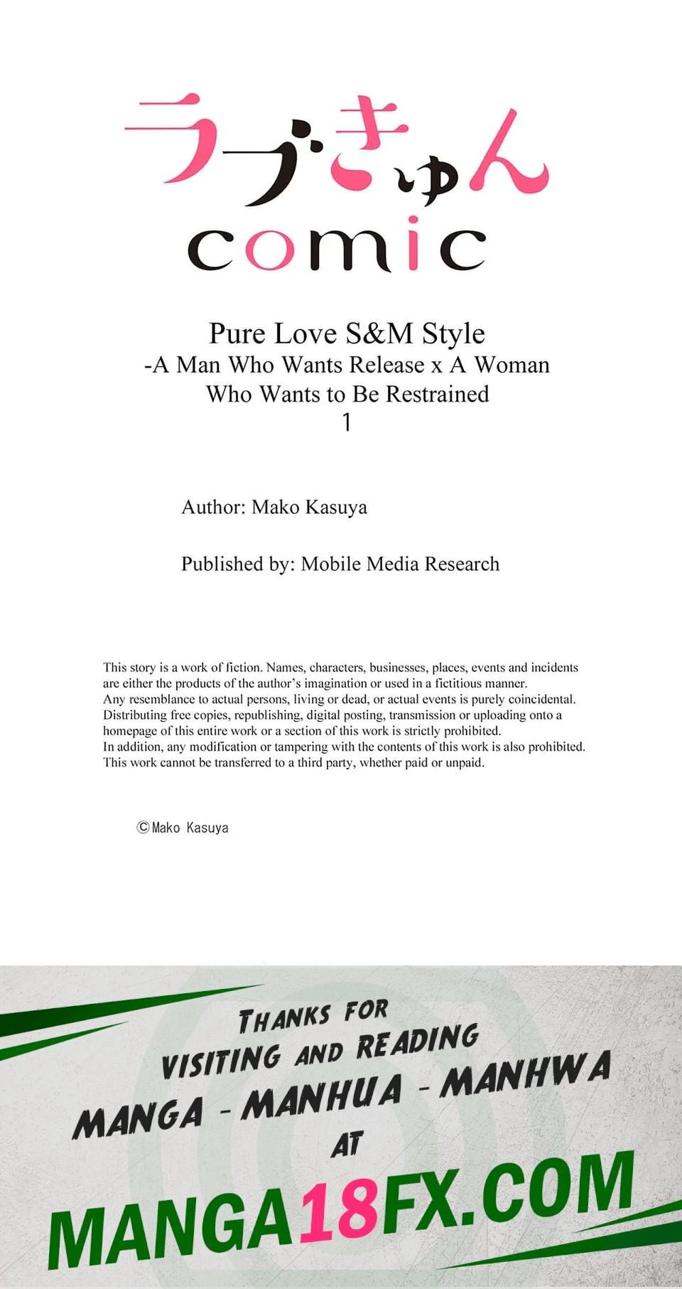 Pure Love S&M Style -A Man Who Wants Release x A Woman Who wants to Be Restrained - Chapter 1 Page 26