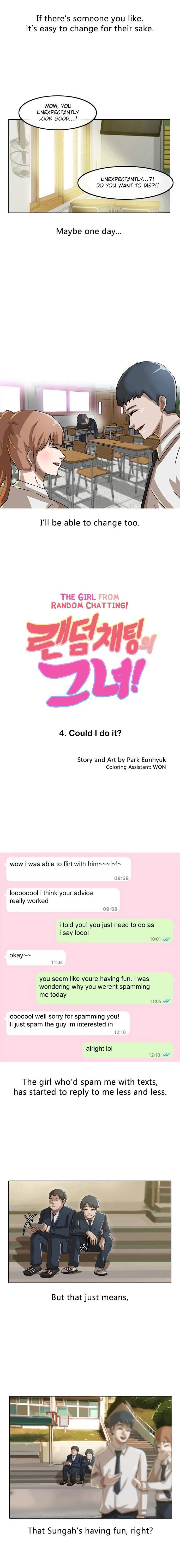 The Girl from Random Chatting! - Chapter 4 Page 1