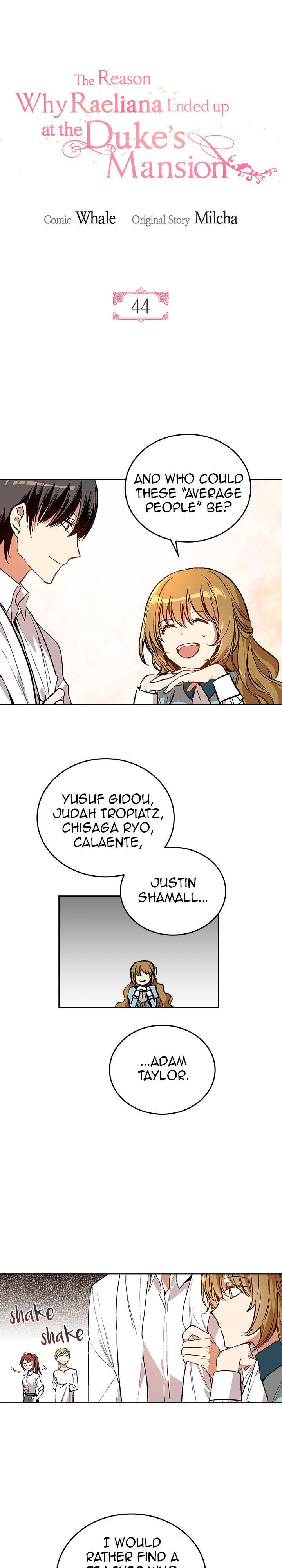 The Reason Why Raeliana Ended up at the Duke