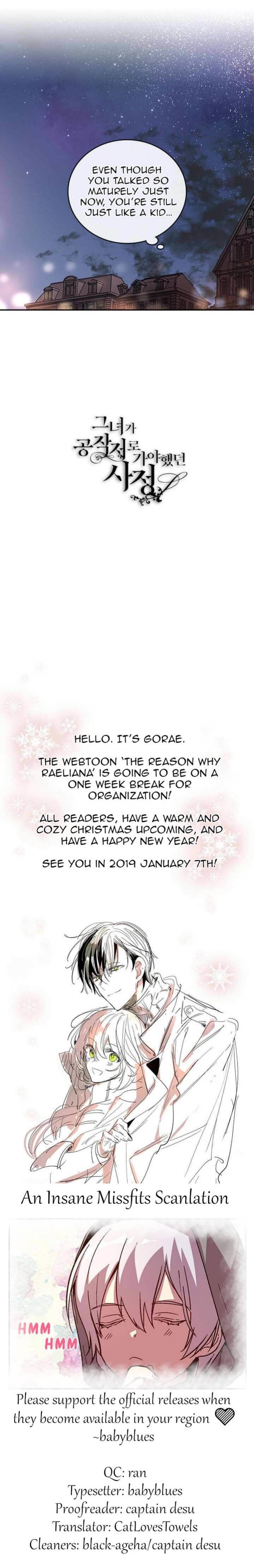 The Reason Why Raeliana Ended up at the Duke