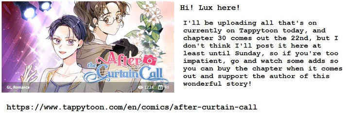 After the Curtain Call - Chapter 27 Page 6