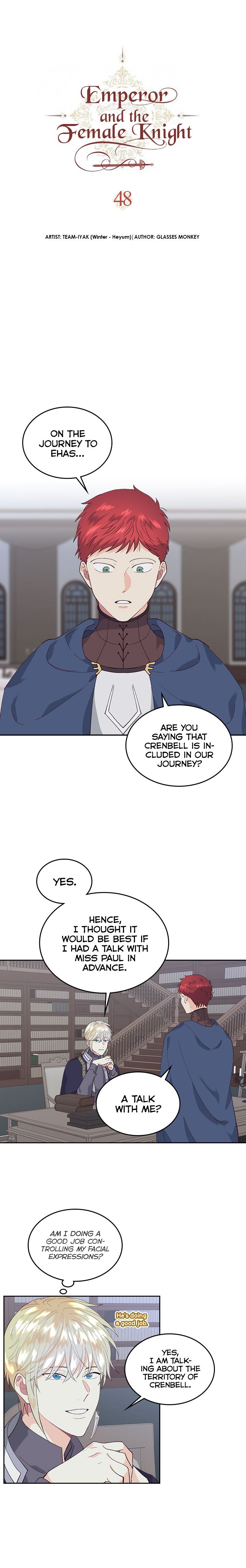 Emperor And The Female Knight - Chapter 48 Page 6