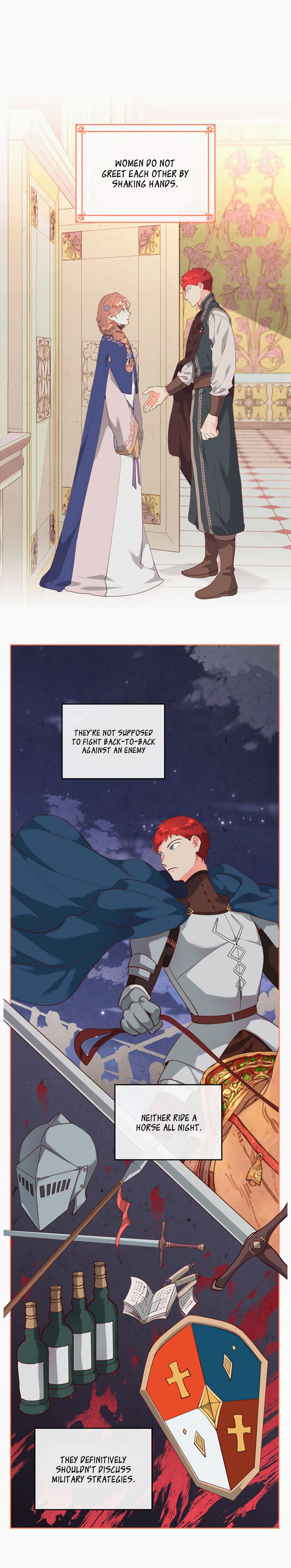 Emperor And The Female Knight - Chapter 96 Page 1
