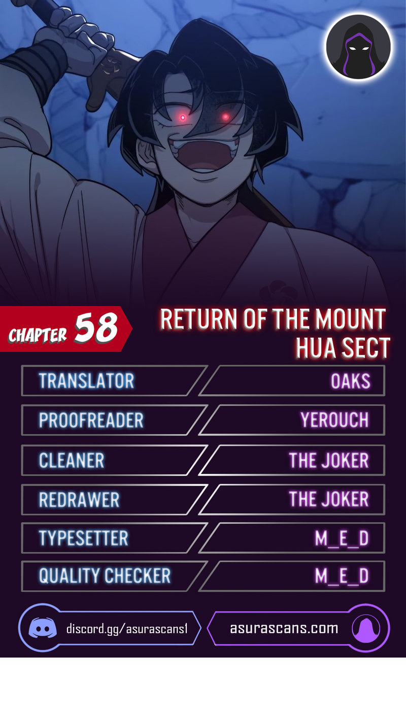 Return of the Mount Hua Sect - Chapter 58 Page 1