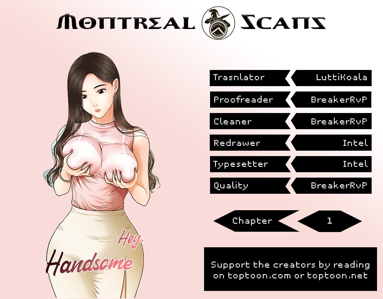 Hey, Handsome - Chapter 1 Page 1