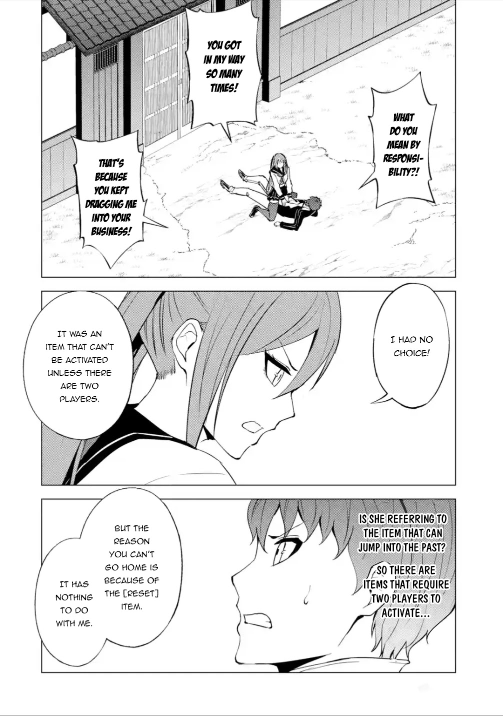 Ore no Genjitsu wa Renai Game?? ka to Omottara Inochigake no Game datta - Chapter 55 Page 5