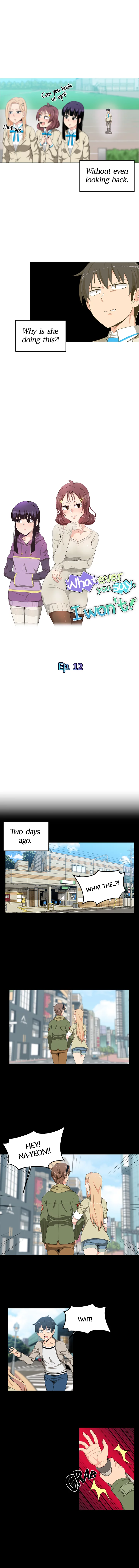 Whatever You Say, I Won