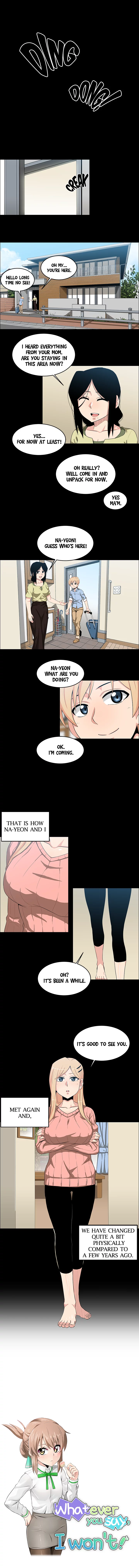 Whatever You Say, I Won