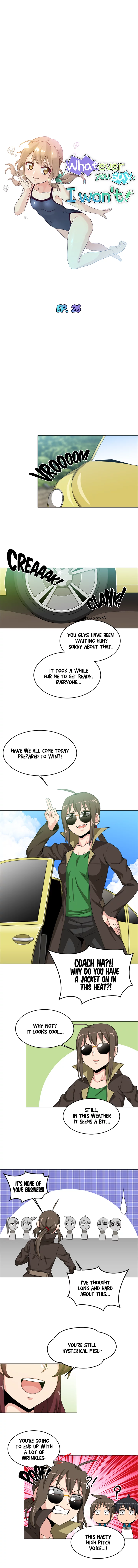 Whatever You Say, I Won