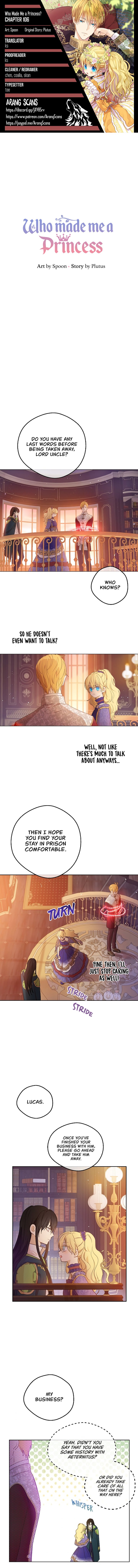 Who Made Me a Princess - Chapter 106 Page 1