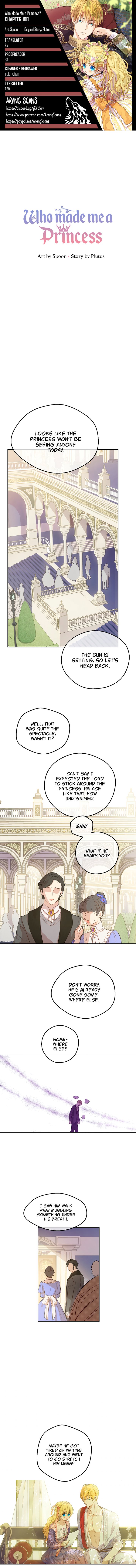 Who Made Me a Princess - Chapter 108 Page 1