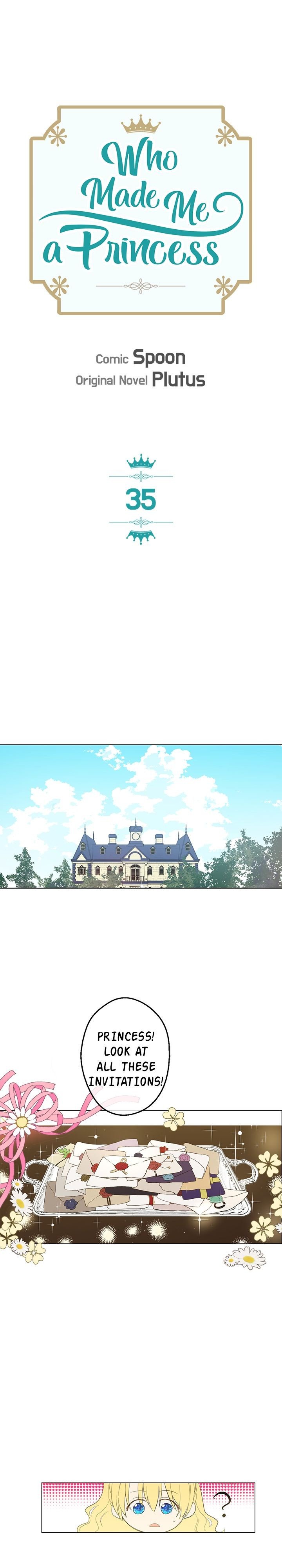 Who Made Me a Princess - Chapter 35 Page 1