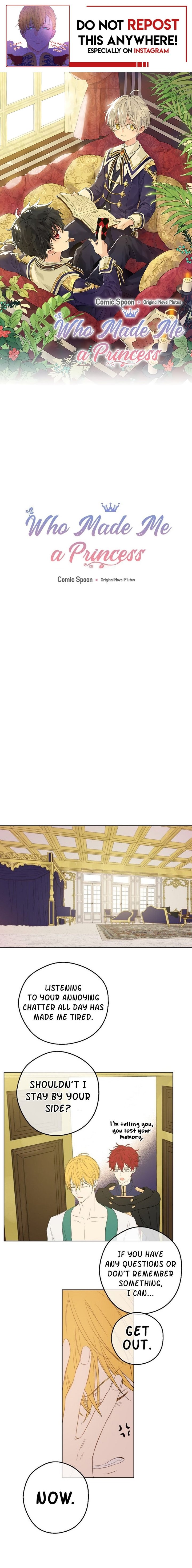 Who Made Me a Princess - Chapter 49 Page 1