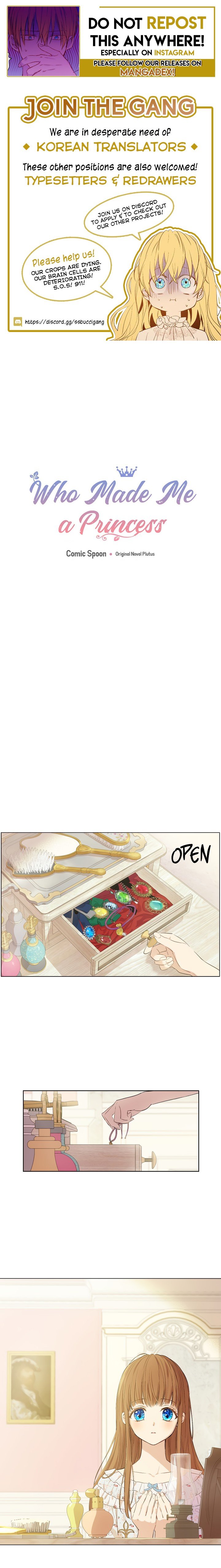 Who Made Me a Princess - Chapter 76 Page 1