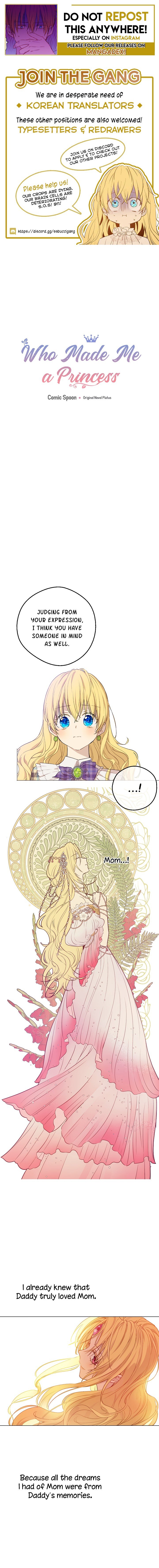 Who Made Me a Princess - Chapter 81 Page 1