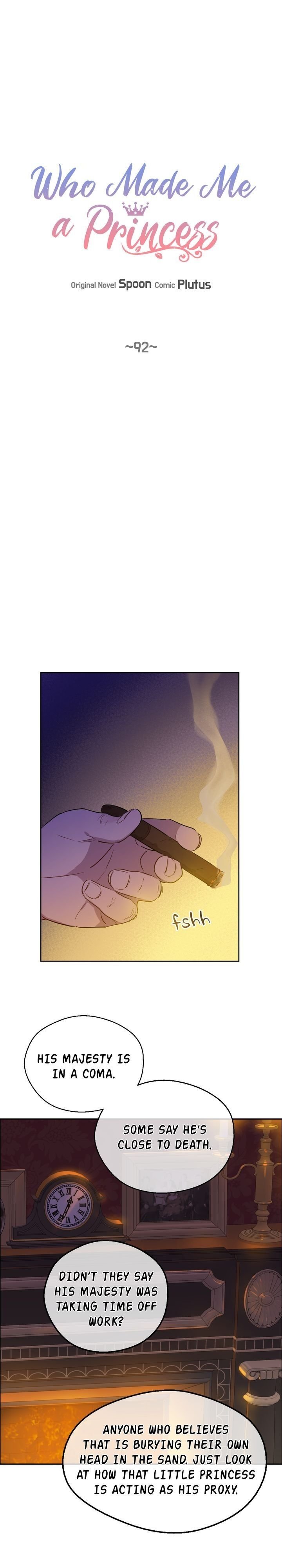 Who Made Me a Princess - Chapter 92 Page 1