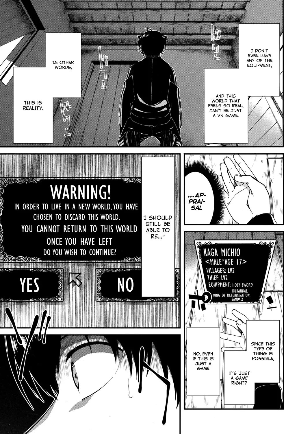 Isekai Meikyuu de Harem wo - Chapter 1 Page 36