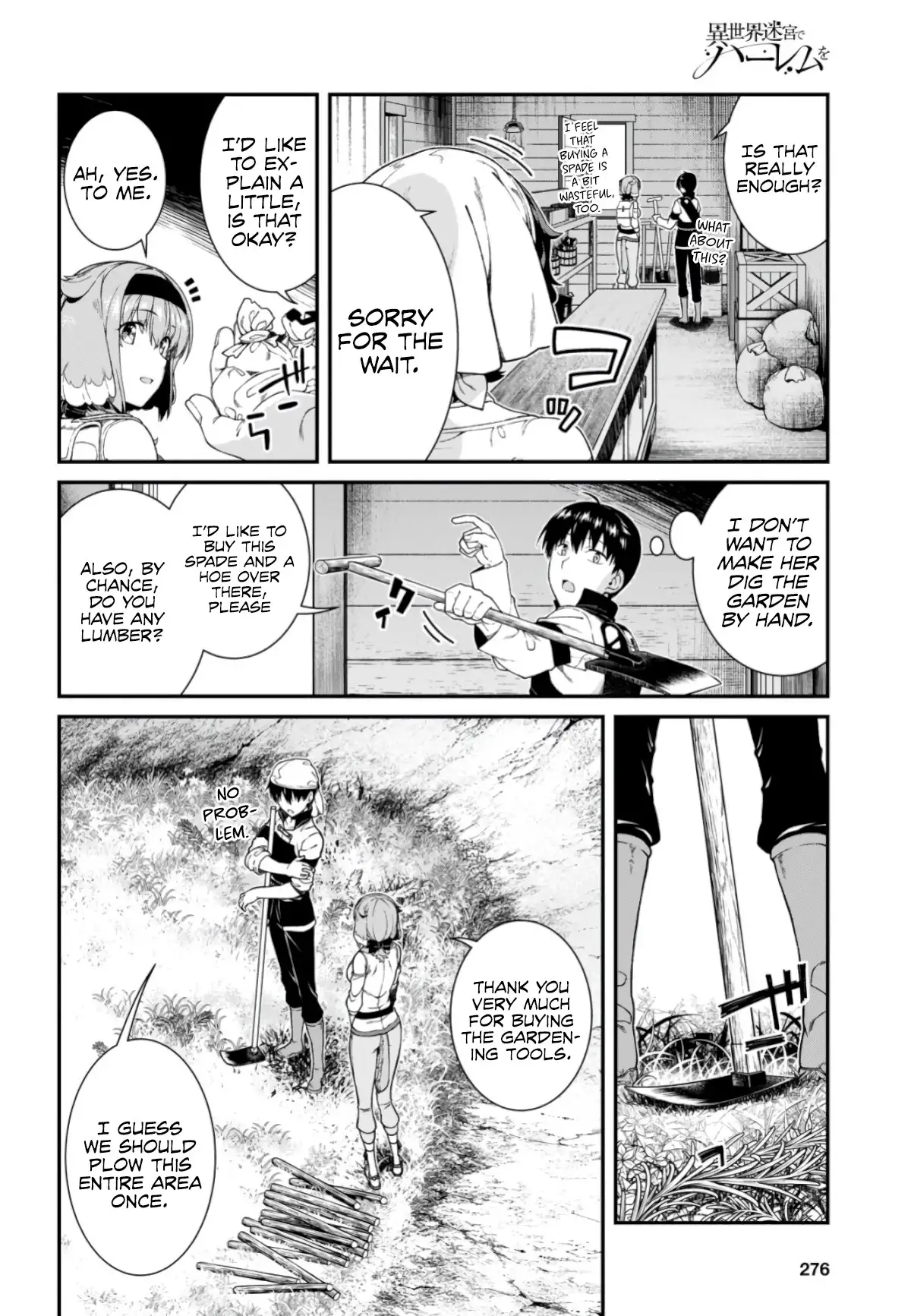 Isekai Meikyuu de Harem wo - Chapter 27 Page 29