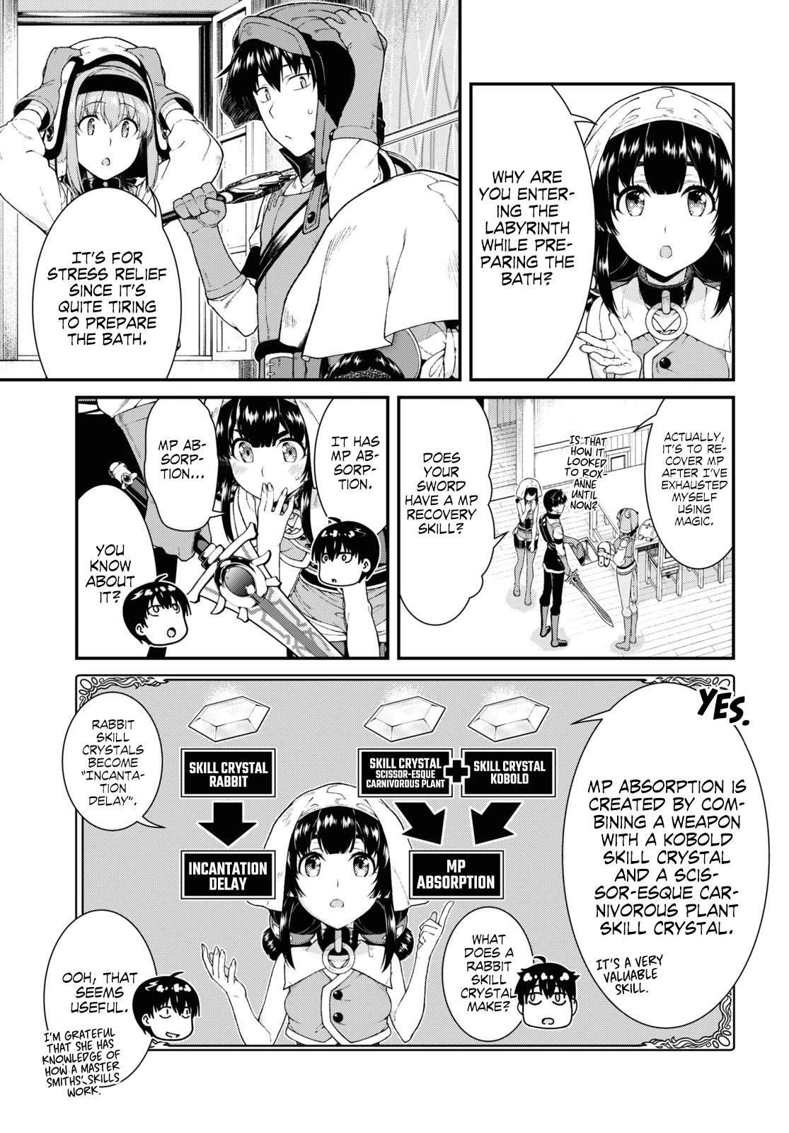 Isekai Meikyuu de Harem wo - Chapter 41 Page 8