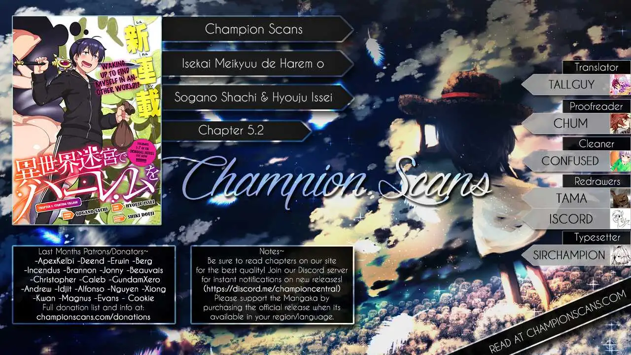 Isekai Meikyuu de Harem wo - Chapter 8 Page 1