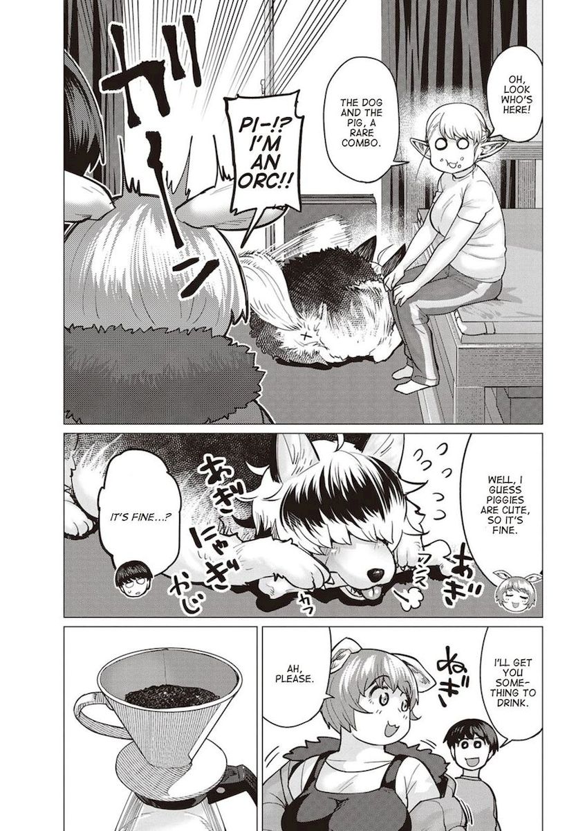 Elf-San Wa Yaserarenai. - Chapter 14 Page 8