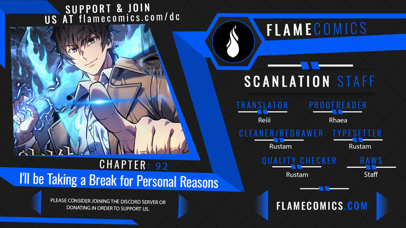 The Creator is on Hiatus - Chapter 92 Page 1