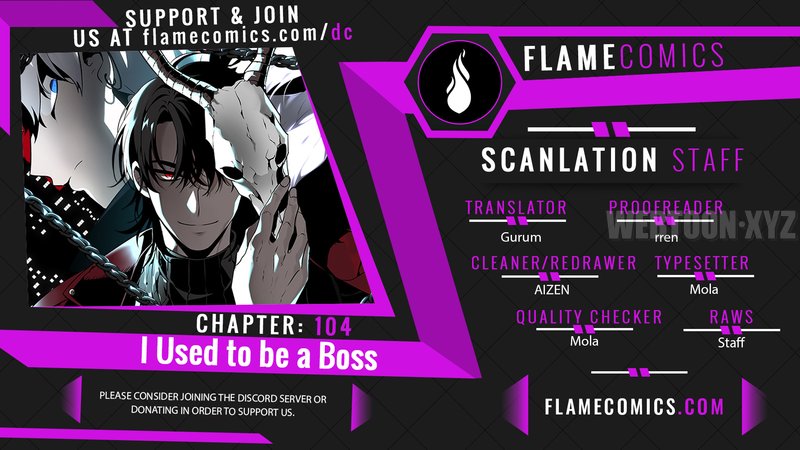 I Used to be a Boss - Chapter 104 Page 1