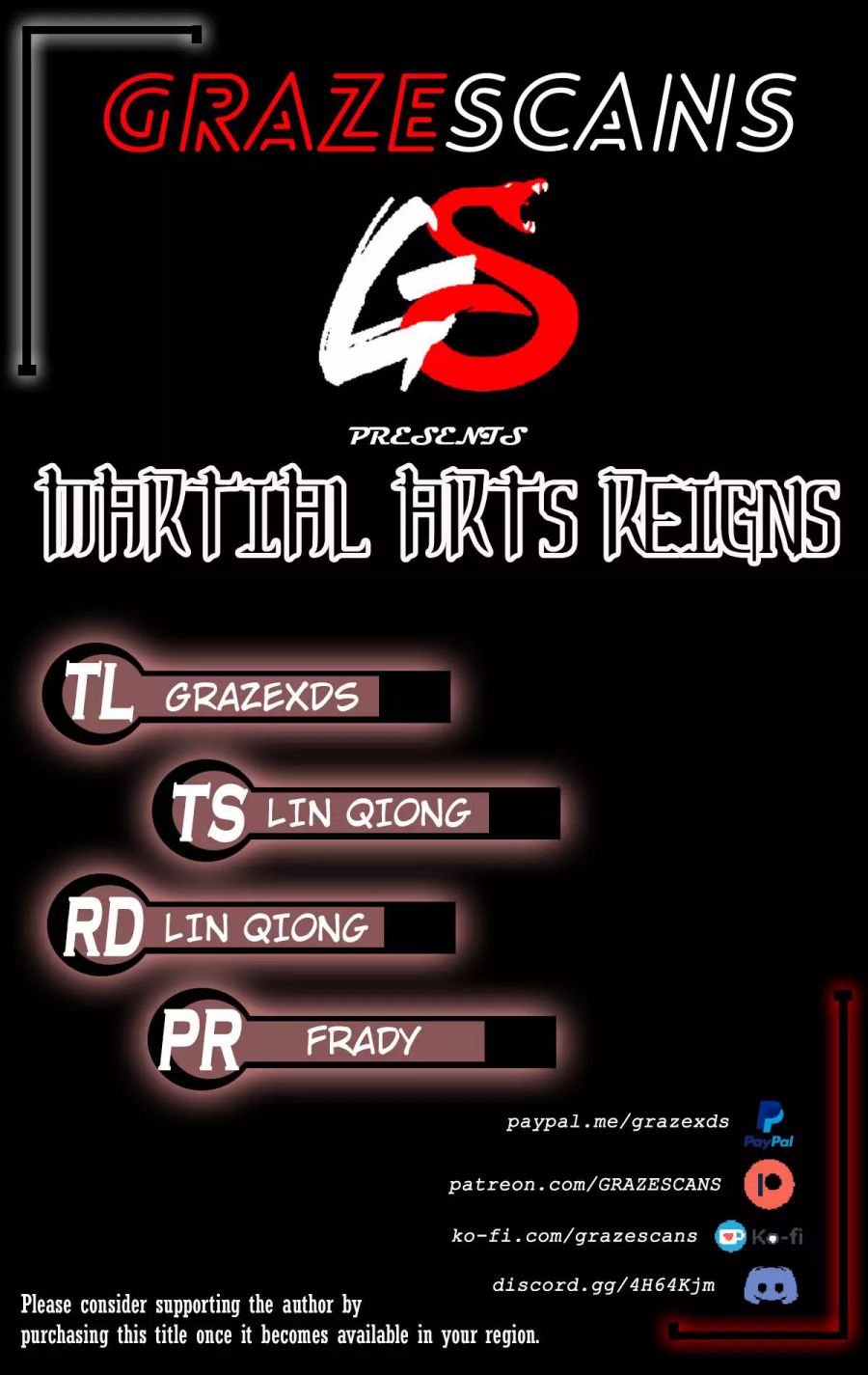 Martial Arts Reigns - Chapter 193 Page 1