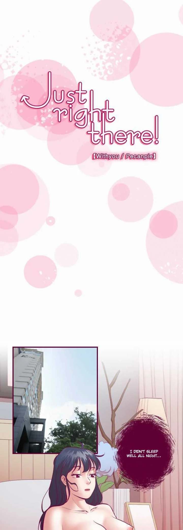 Just Right There! - Chapter 28 Page 1